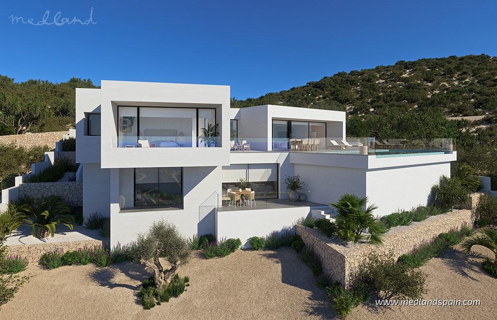 Villa in Cumbre Del Sol, Alicante, Spain 3 bedrooms, 266 sq.m. No. 144496