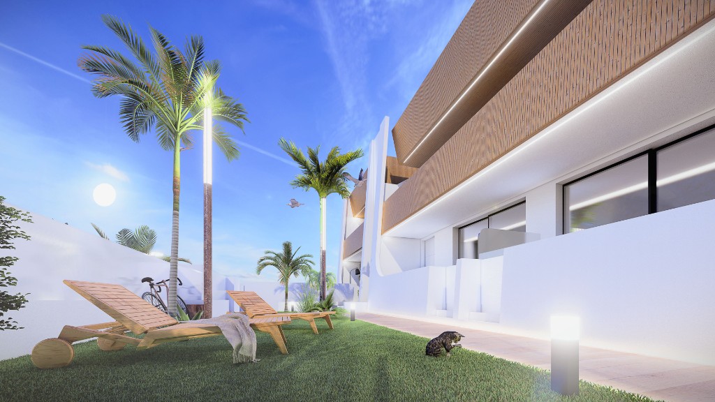 Appartamento a San Pedro del Pinatar, Murcia, Spagna 2 camere da letto, 63 mq. N° 145010