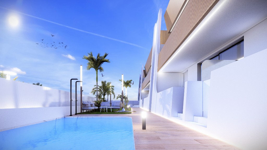 Appartamento a San Pedro del Pinatar, Murcia, Spagna 2 camere da letto, 63 mq. N° 145010