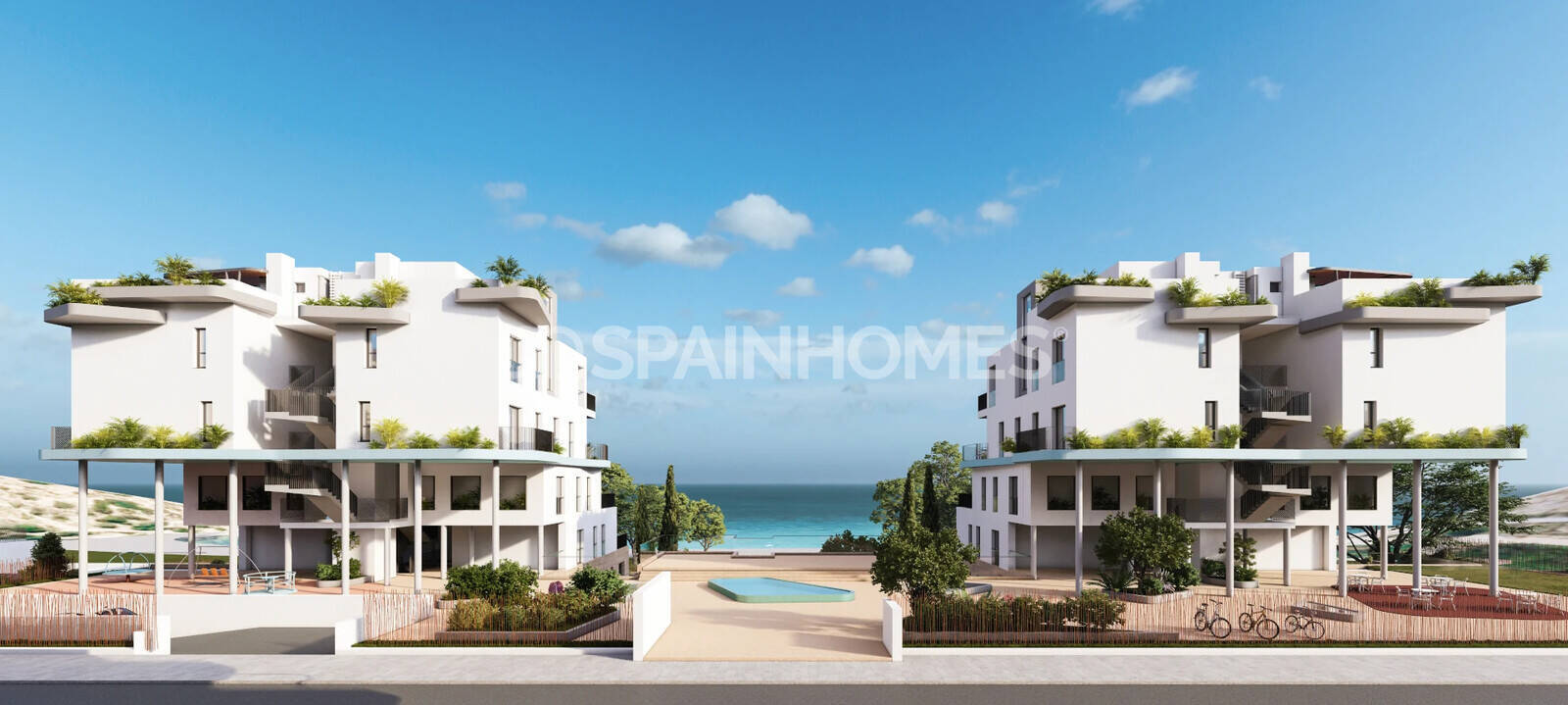 Apartamento en Villajoyosa, Alicante, España 2 dormitorios, 79 m2 No. 196281