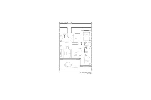 Layout 3 bedrooms, 104.12 sq.m. in HIGUERICAS BEACH in Pilar de la Horadada, Spain No. 166846
