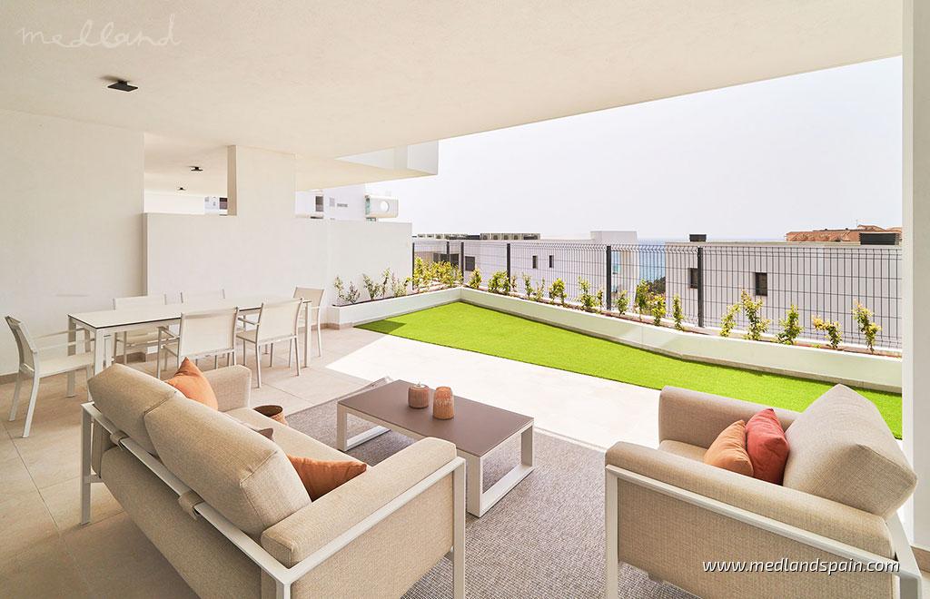 Apartment in Fuengirola, Malaga, Spain 3 bedrooms, 112 sq.m. No. 104798