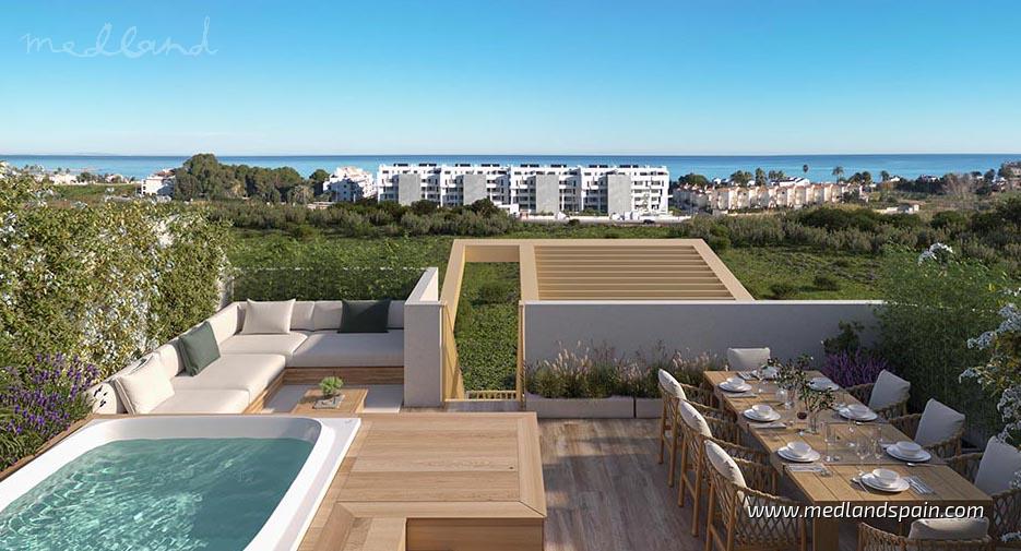 Appartamento a Denia, Alicante, Spagna 2 camere da letto, 79 mq. N° 104972