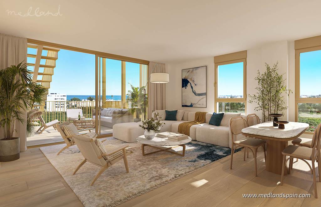 Appartamento a Denia, Alicante, Spagna 2 camere da letto, 79 mq. N° 104972