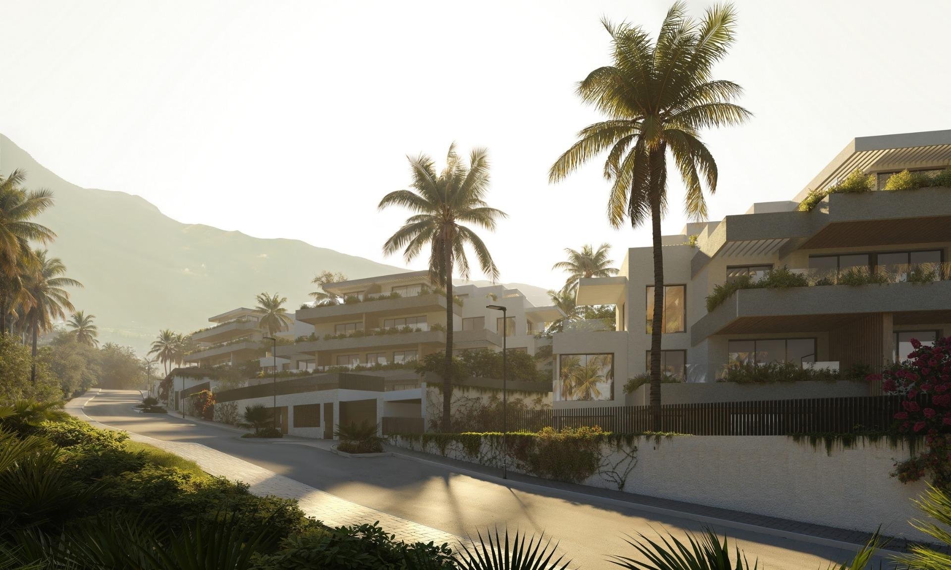 Takvåning i Mijas, Malaga, Spanien 3 sovrum, 356 kvm. Nr. 169356