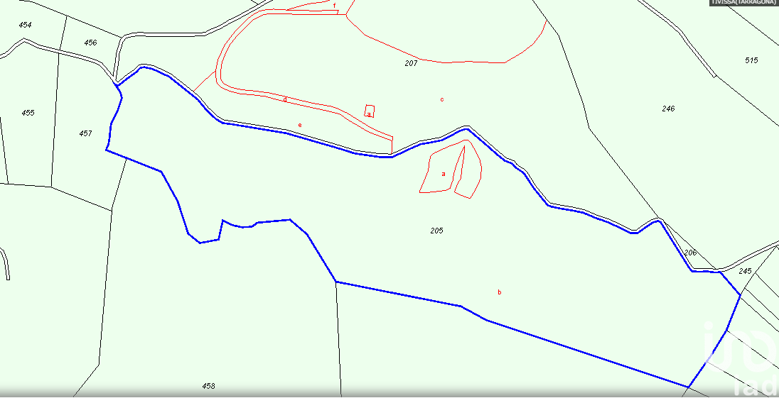 Land plot in Ginestar, Tarragona, Spain 69551 sq.m. No. 186107
