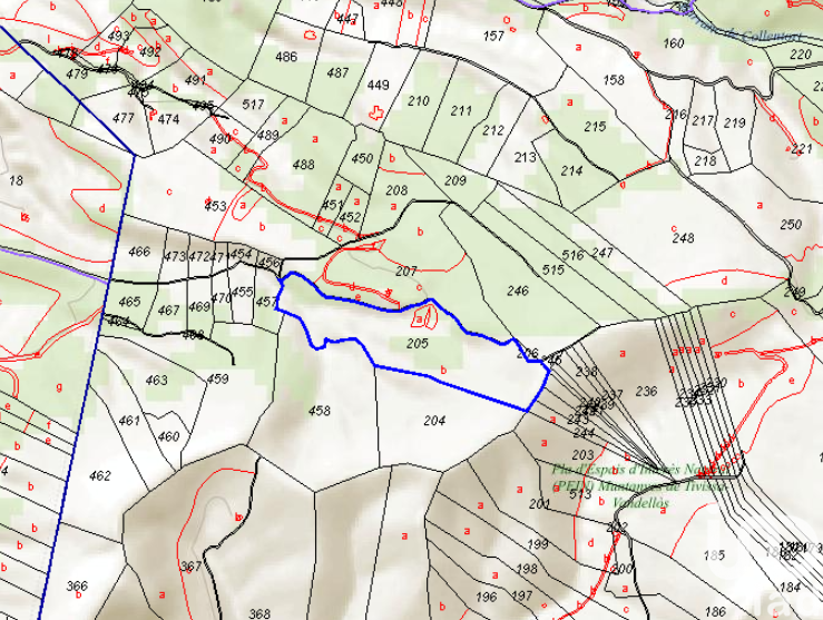 Land plot in Ginestar, Tarragona, Spain 69551 sq.m. No. 186107
