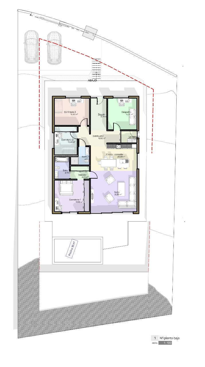 House à Llagostera, Girona, Espagne 4 pièces, 168 m2 No. 143862