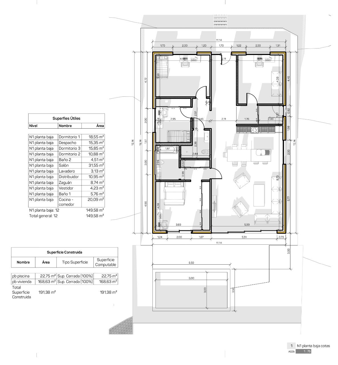 House à Llagostera, Girona, Espagne 4 pièces, 168 m2 No. 143862