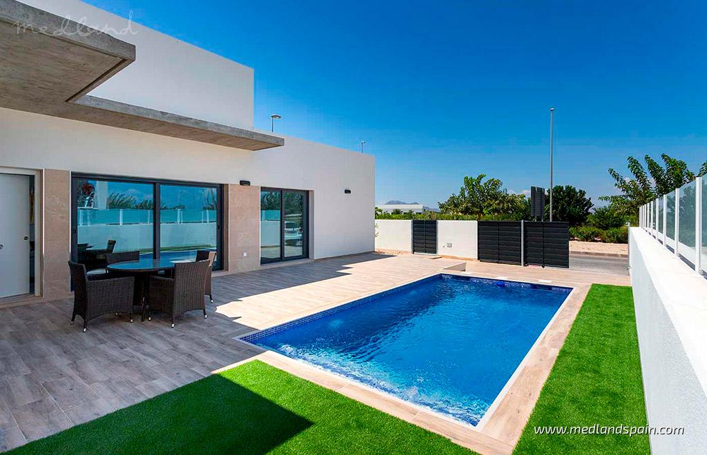Villa in Daya Nueva, Alicante, Spain 3 bedrooms, 101 sq.m. No. 140196