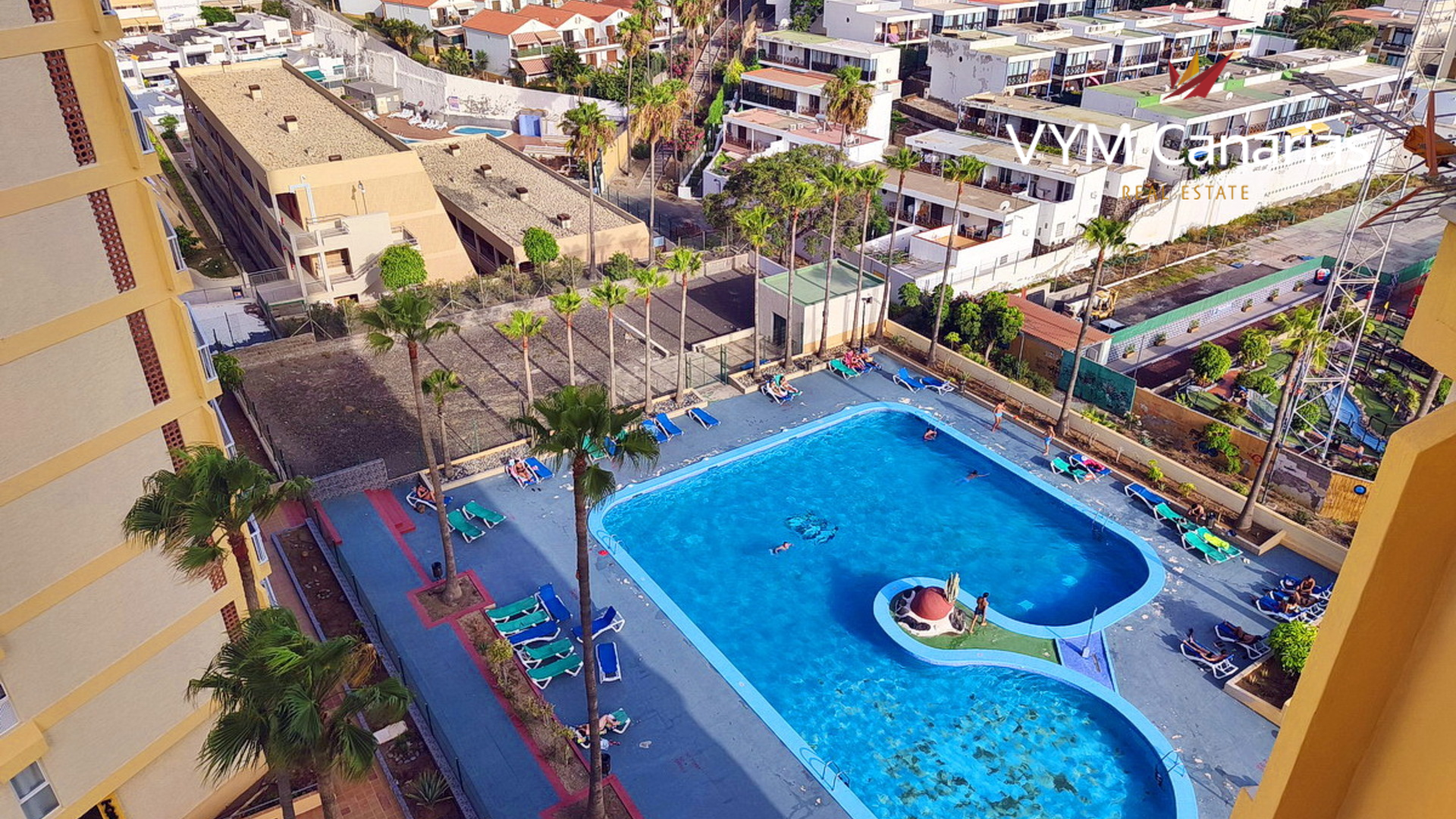 Appartamento a Playa de las Americas, Tenerife, Spagna 1 camera da letto, 48 mq. N° 187480
