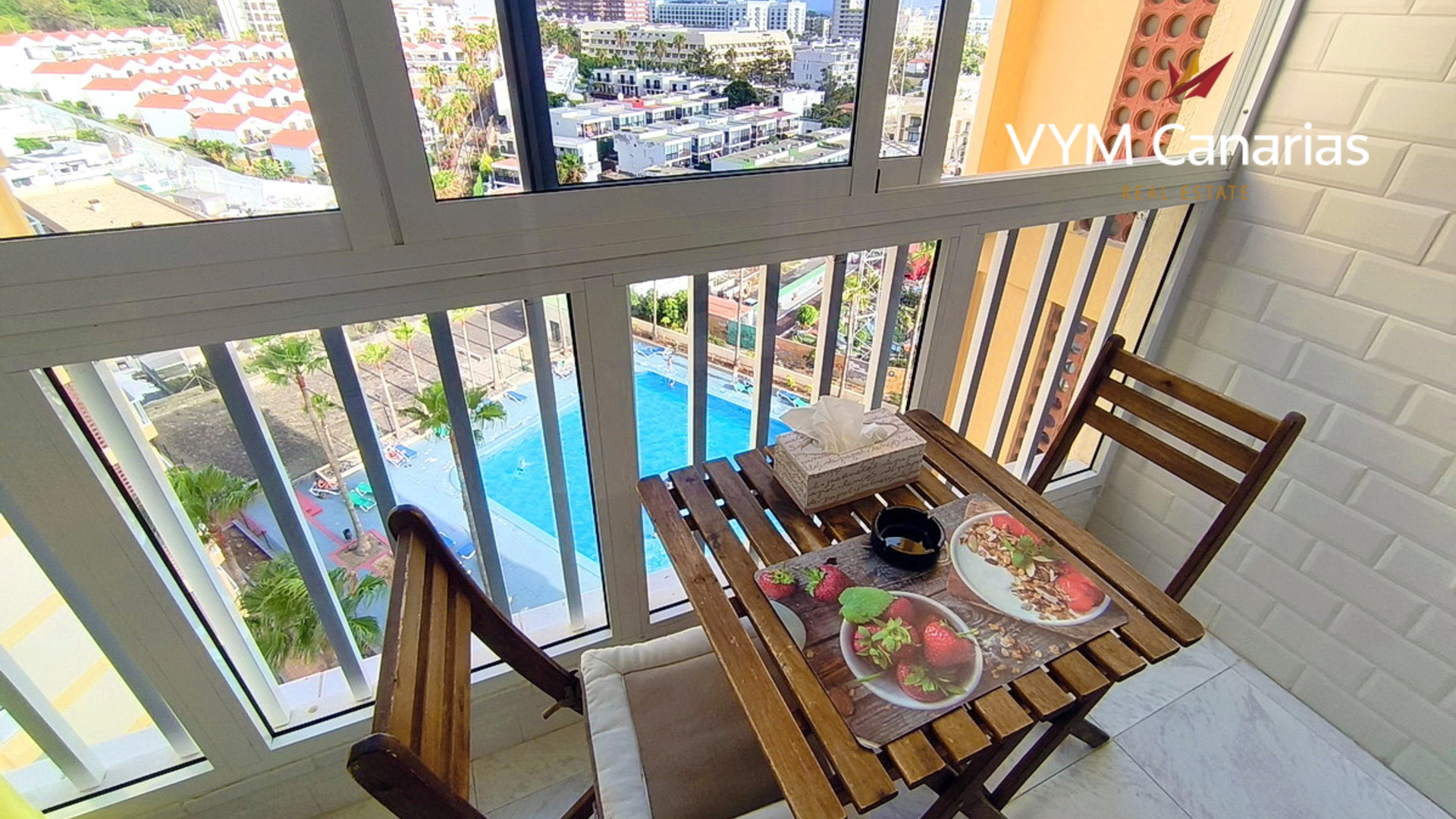 Appartamento a Playa de las Americas, Tenerife, Spagna 1 camera da letto, 48 mq. N° 187480
