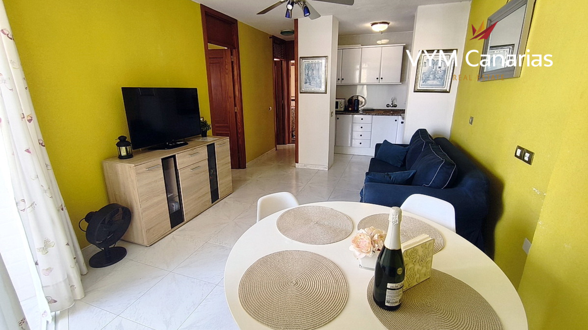 Appartamento a Playa de las Americas, Tenerife, Spagna 1 camera da letto, 48 mq. N° 187480