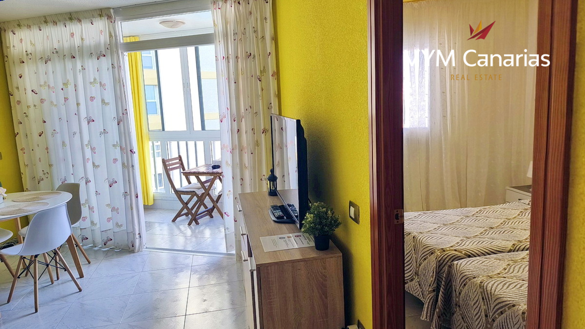 Appartamento a Playa de las Americas, Tenerife, Spagna 1 camera da letto, 48 mq. N° 187480