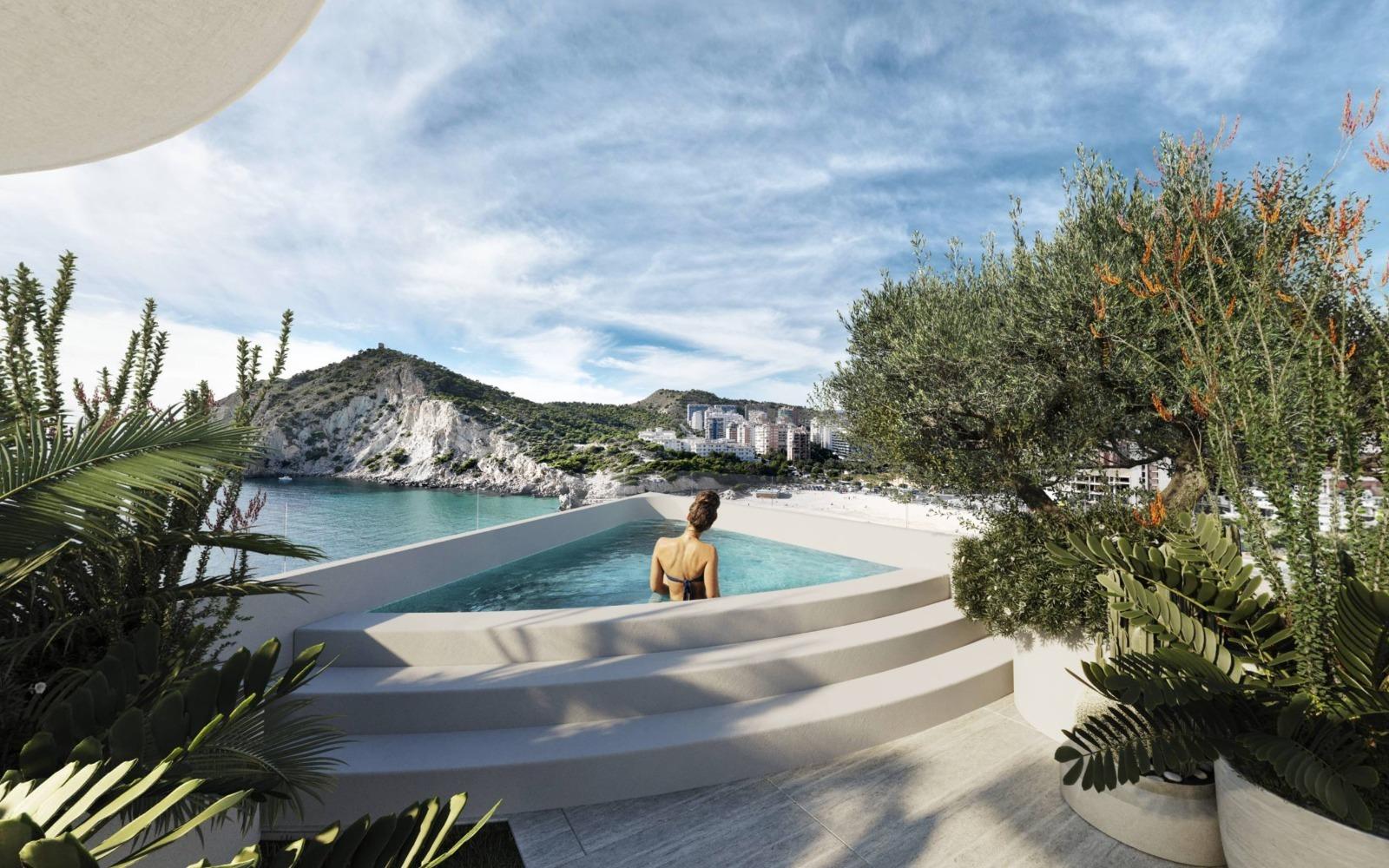 Attico a Finestrat, Alicante, Spagna 3 camere da letto, 283.7 mq. N° 165582
