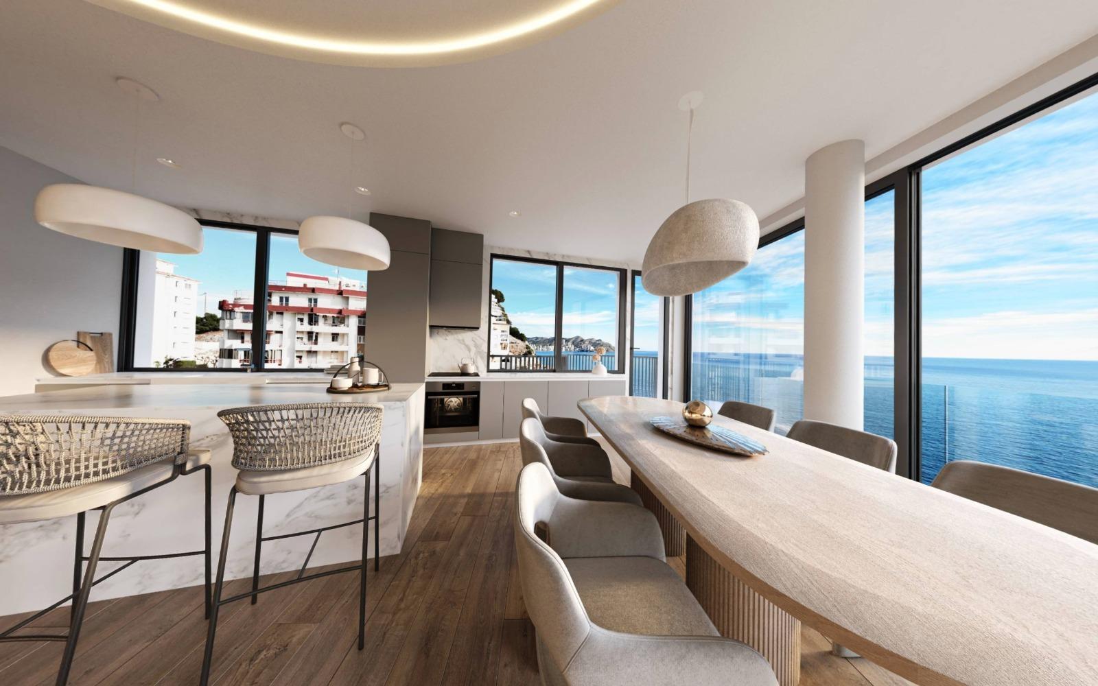 Attico a Finestrat, Alicante, Spagna 3 camere da letto, 283.7 mq. N° 165582