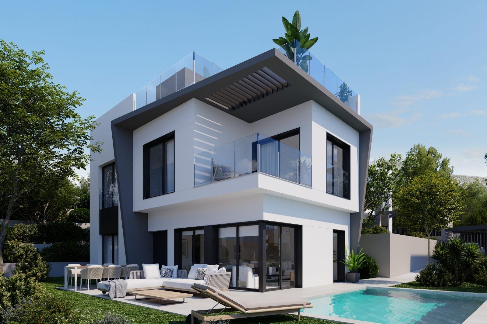 Villa à Villajoyosa, Alicante, Espagne 4 chambres, 179 m2 No. 165583