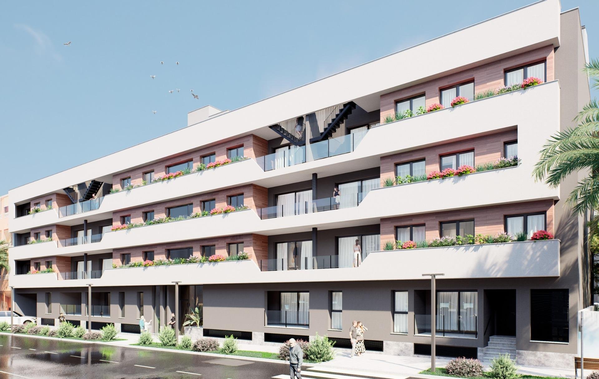 Apartment in San Pedro del Pinatar, Murcia, Spain 3 bedrooms, 82 sq.m. No. 156047