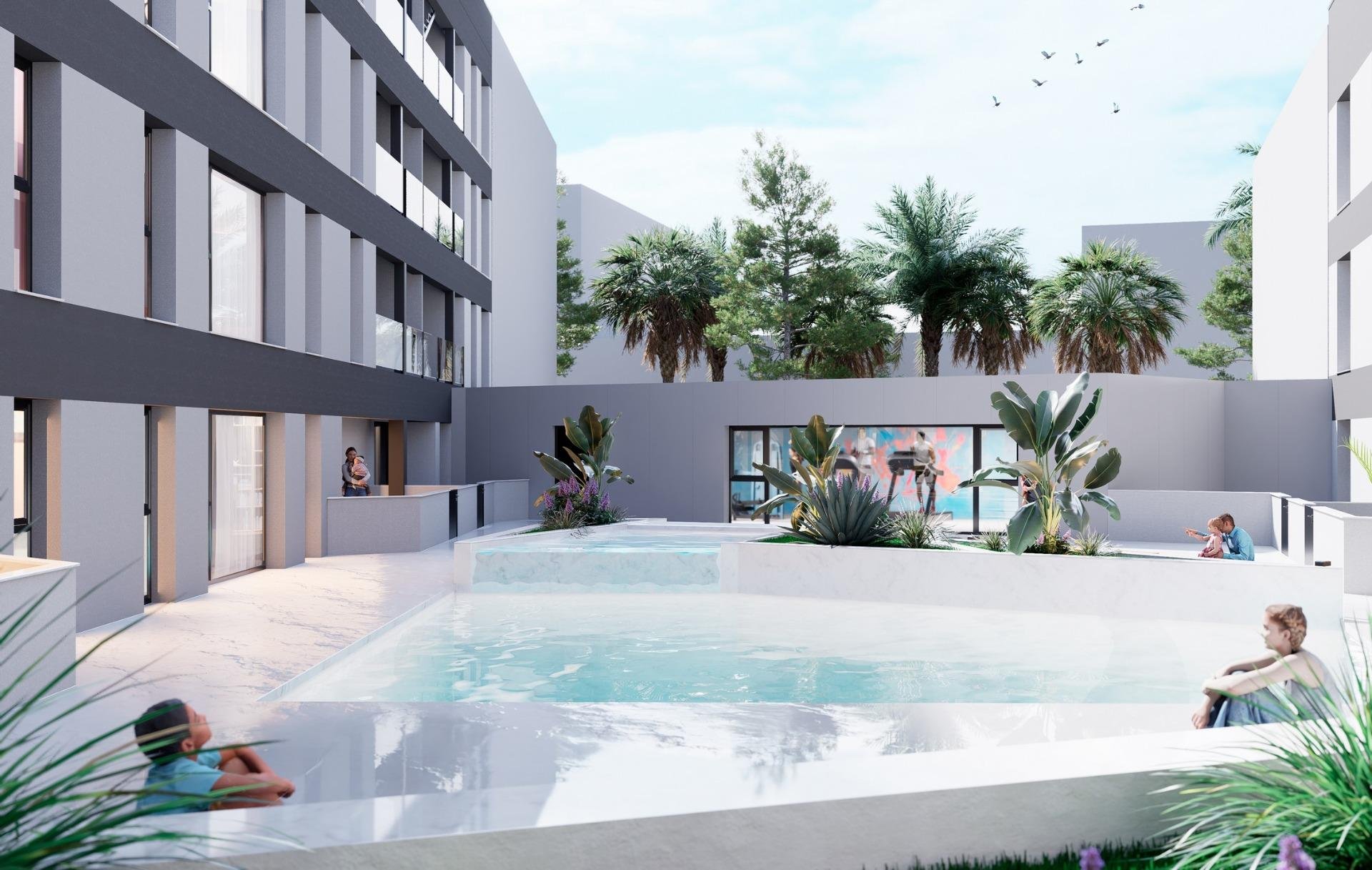Apartment in San Pedro del Pinatar, Murcia, Spain 3 bedrooms, 82 sq.m. No. 156047