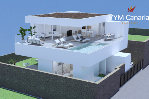 Villa in Callao Salvaje, Tenerife, Spanien 3 Schlafzimmer, 240 m2 Nr. 54912