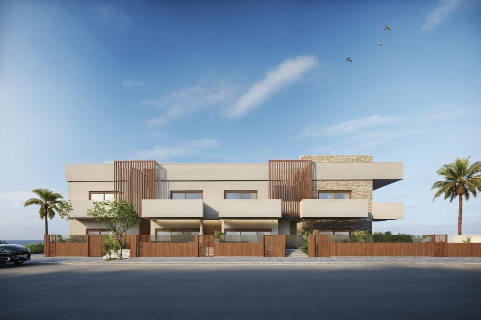 Bungalow i San Pedro del Pinatar, Murcia, Spanien 2 sovrum, 66 kvm. Nr. 111159