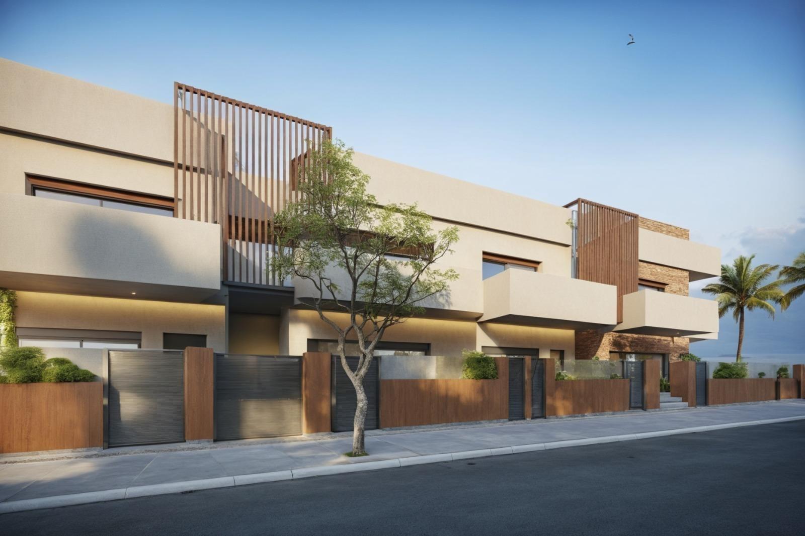 Bungalow i San Pedro del Pinatar, Murcia, Spanien 2 sovrum, 66 kvm. Nr. 111159