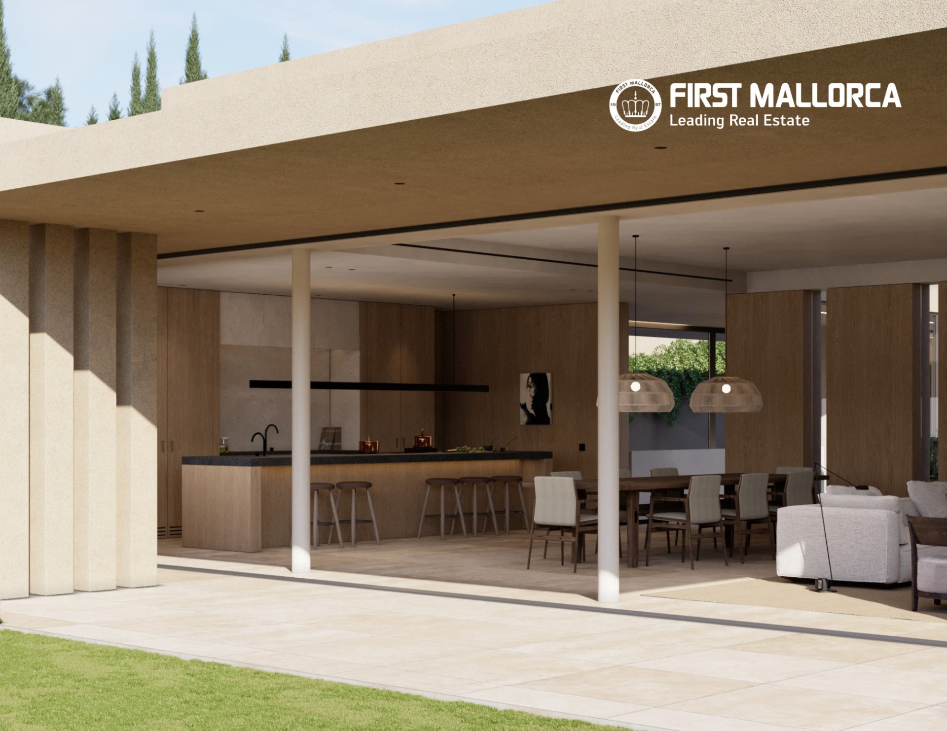 Villa Son Vida, Mallorca, Spānijā 6 istabas, 850 m2 Nr. 168656