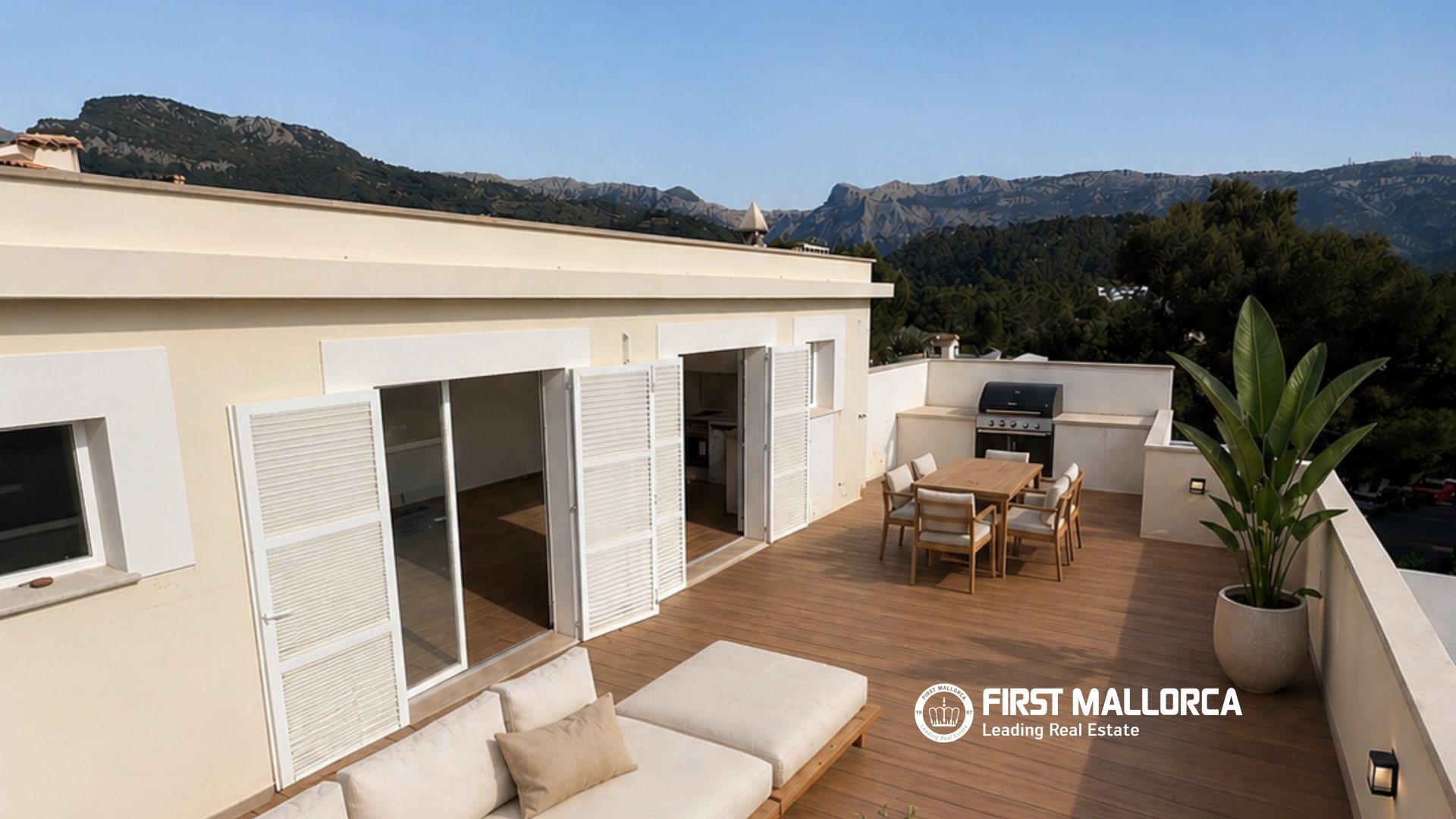 Ático en Port De Soller, Mallorca, España 1 dormitorio, 126 m2 No. 168658