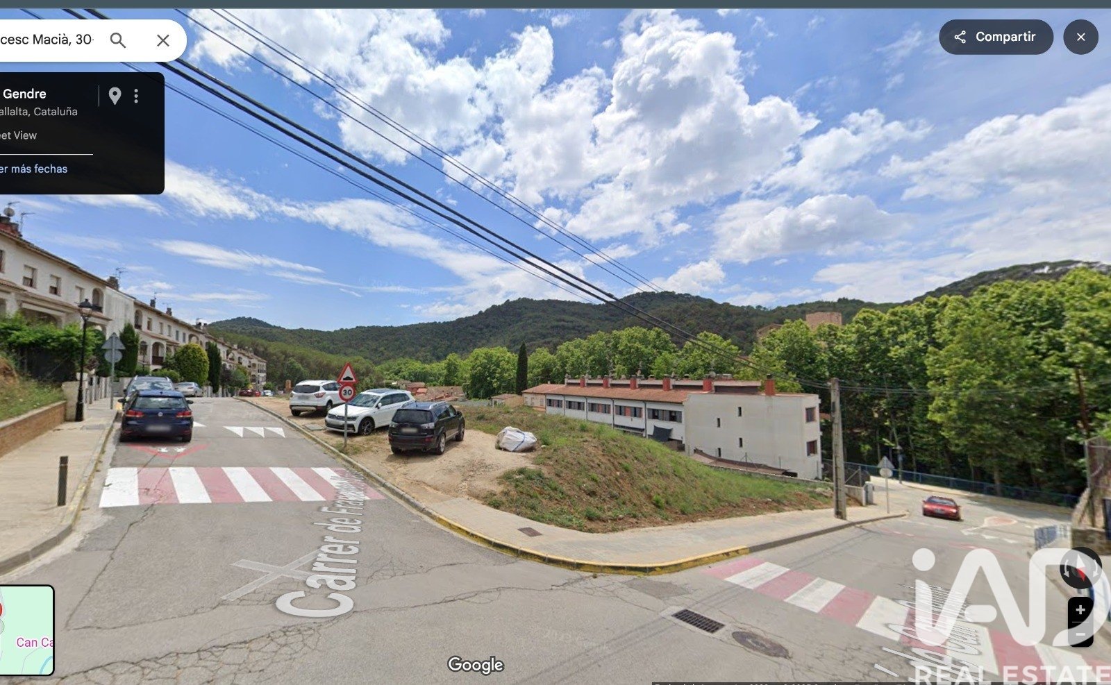 Tomt i Sant Iscle de Vallalta, Barcelona, Spanien 375 kvm. Nr. 187530