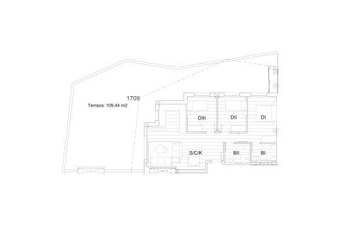 Layout 3 bedrooms, 189.8 sq.m. in CRUISE RESORT in San Miguel de Salinas, Spain No. 171940