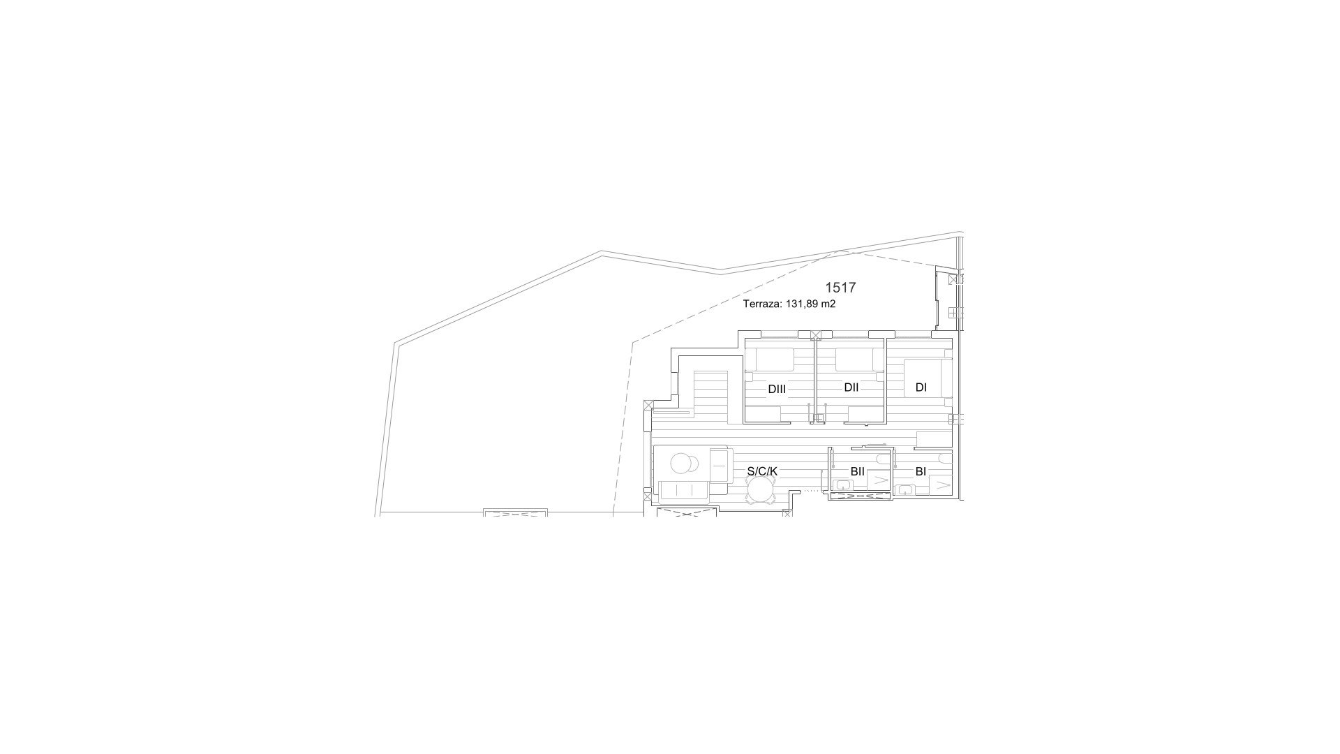 Huoneisto CRUISE RESORT, San Miguel de Salinas, Alicante, Espanja 3 makuuhuonetta, 212.25 m2 No. 171944