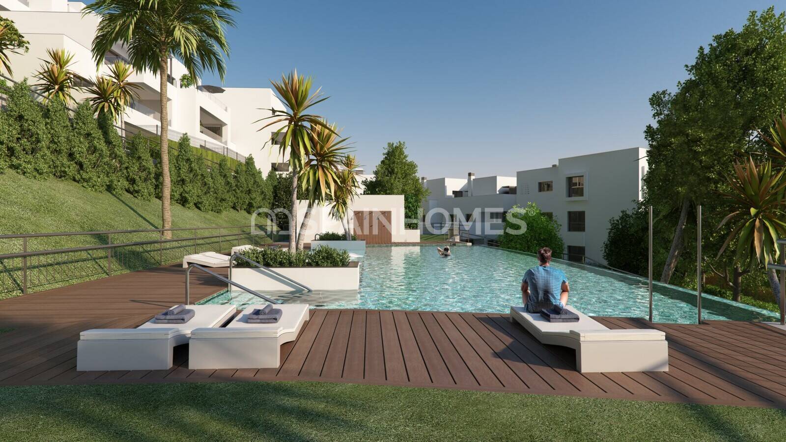 Apartament w Casares, Malaga, Hiszpania 2 sypialnie, 77 mkw. nr 155893