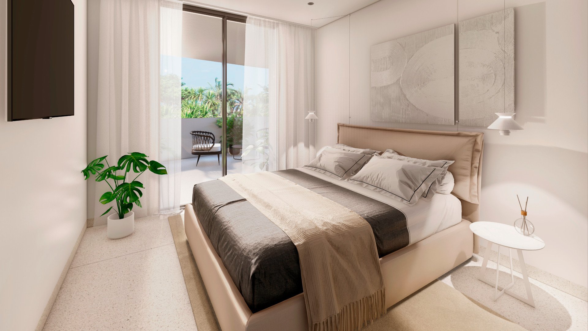 Квартира в SALISOL RESORT, Гуардамар-дель-Сегура, Аликанте, Испания 2 спальни, 96.06м2 №166053