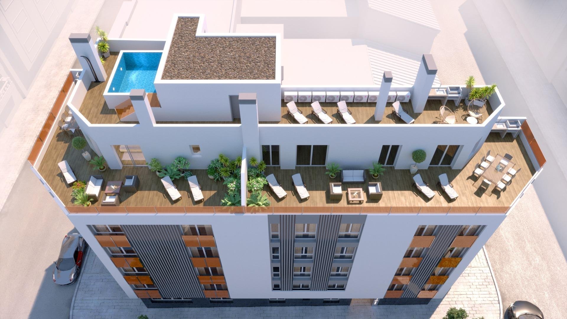 Apartment à Alicante, Espagne 1 chambre, 76.71 m2 No. 165443