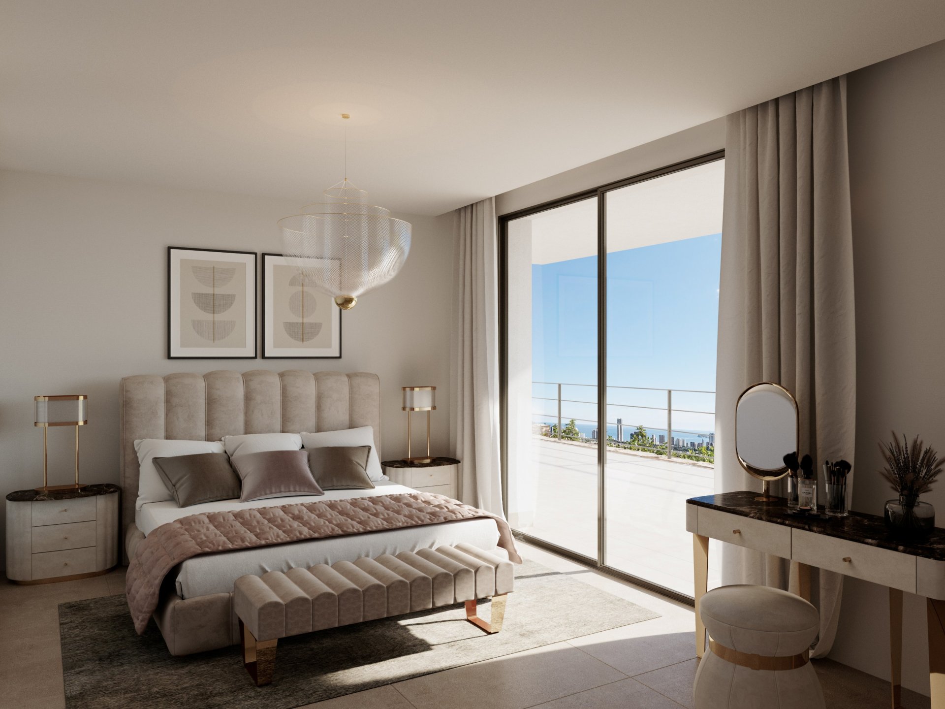 Villa i Finestrat, Alicante, Spanien 5 sovrum, 365 kvm. Nr. 188781