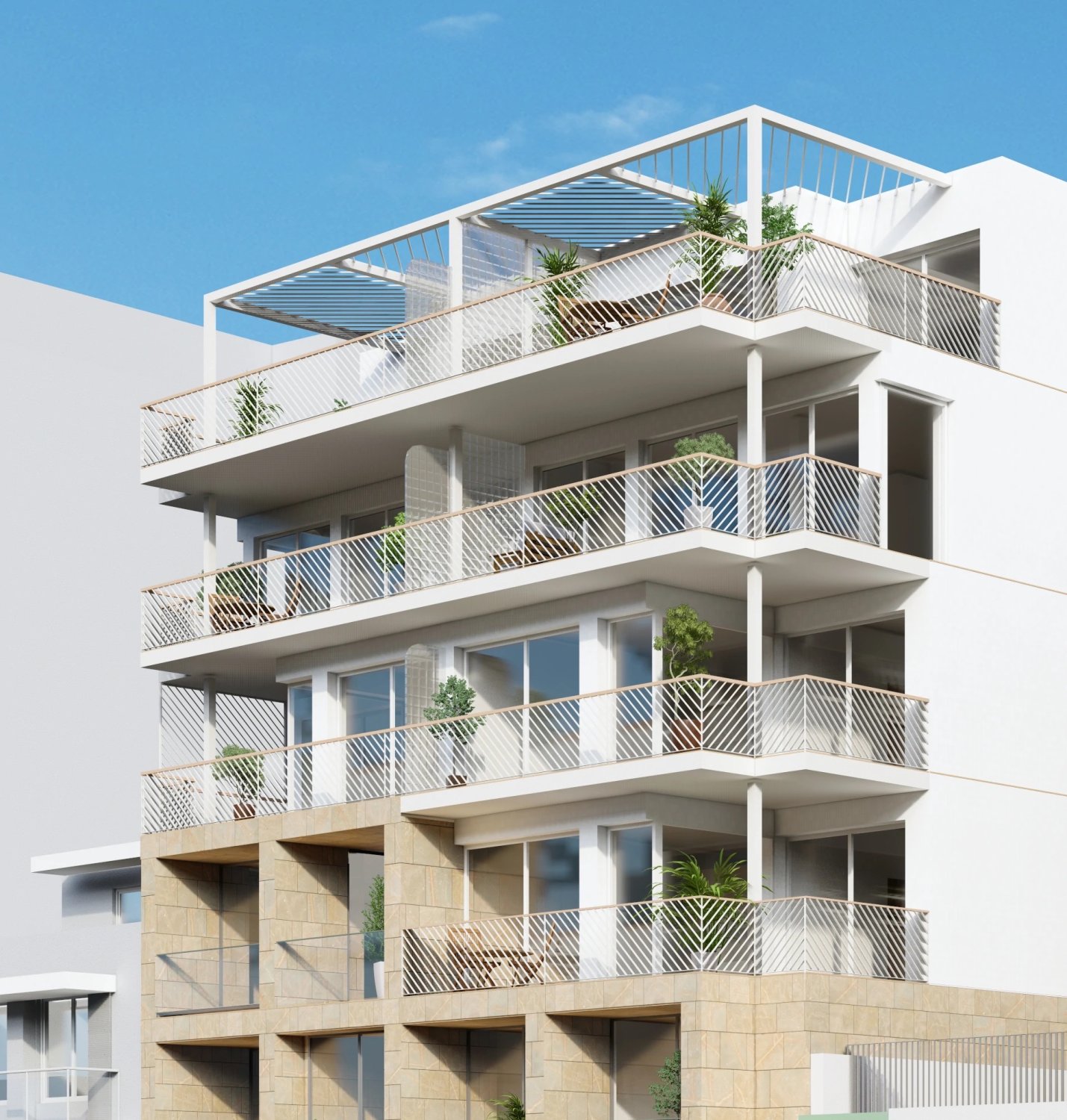 Apartamento en Villajoyosa, Alicante, España 3 dormitorios, 110 m2 No. 188783