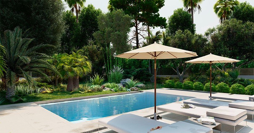 Villa i Santa Ponsa, Mallorca, Spanien 6 sovrum, 408 kvm. Nr. 155001