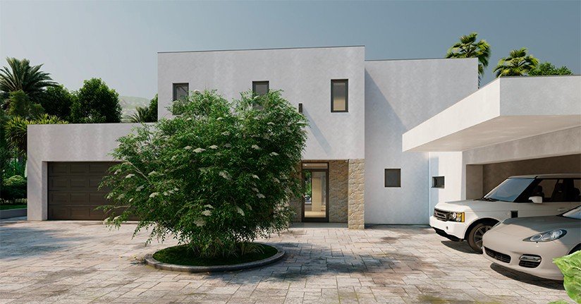 Villa i Santa Ponsa, Mallorca, Spanien 6 sovrum, 408 kvm. Nr. 155001