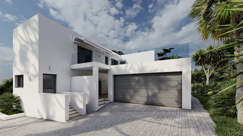 Villa i Santa Ponsa, Mallorca, Spanien 4 sovrum, 350 kvm. Nr. 155002