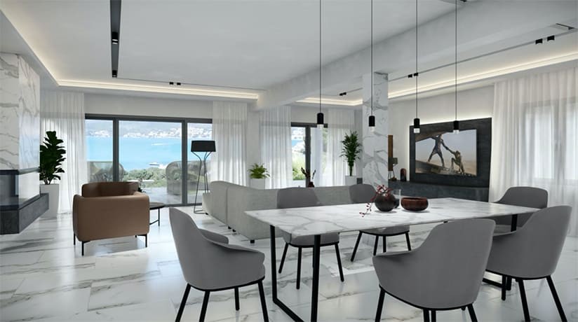 Villa i Santa Ponsa, Mallorca, Spanien 4 sovrum, 350 kvm. Nr. 155002