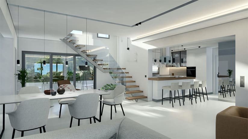 Villa i Santa Ponsa, Mallorca, Spanien 4 sovrum, 350 kvm. Nr. 155002