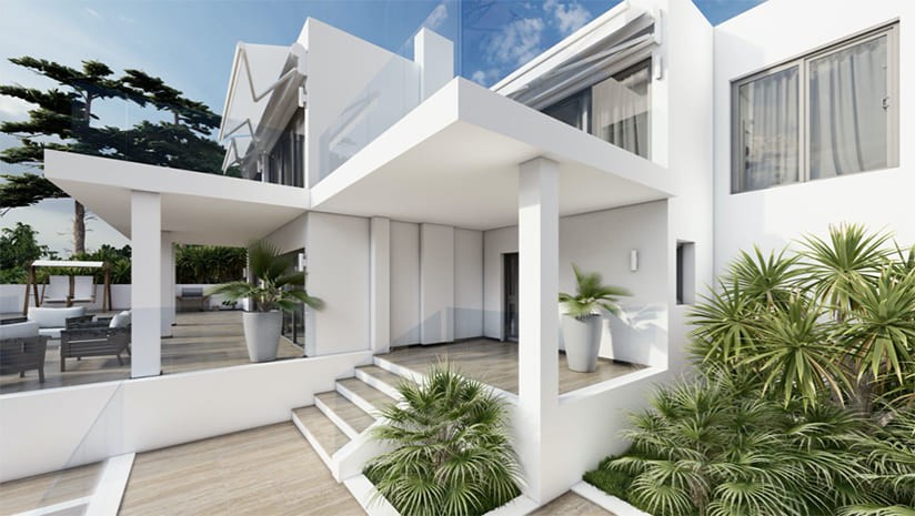 Villa i Santa Ponsa, Mallorca, Spanien 4 sovrum, 350 kvm. Nr. 155002