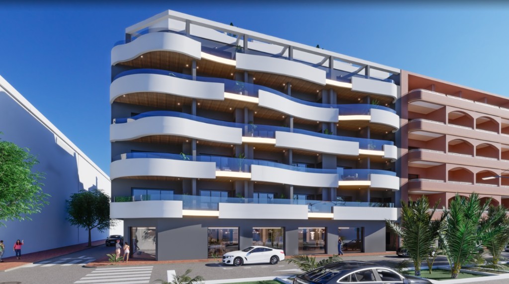 Apartament w Torrevieja, Alicante, Hiszpania 2 sypialnie, 102 mkw. nr 145141