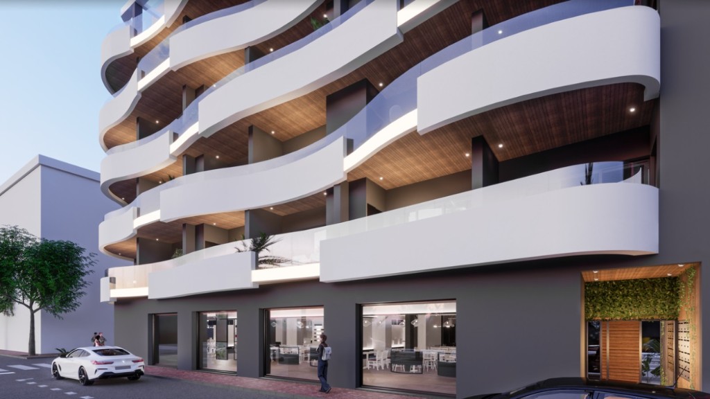 Dzīvoklis Torrevieja, Alicante, Spānijā 2 istabas, 92 m2 Nr. 145139