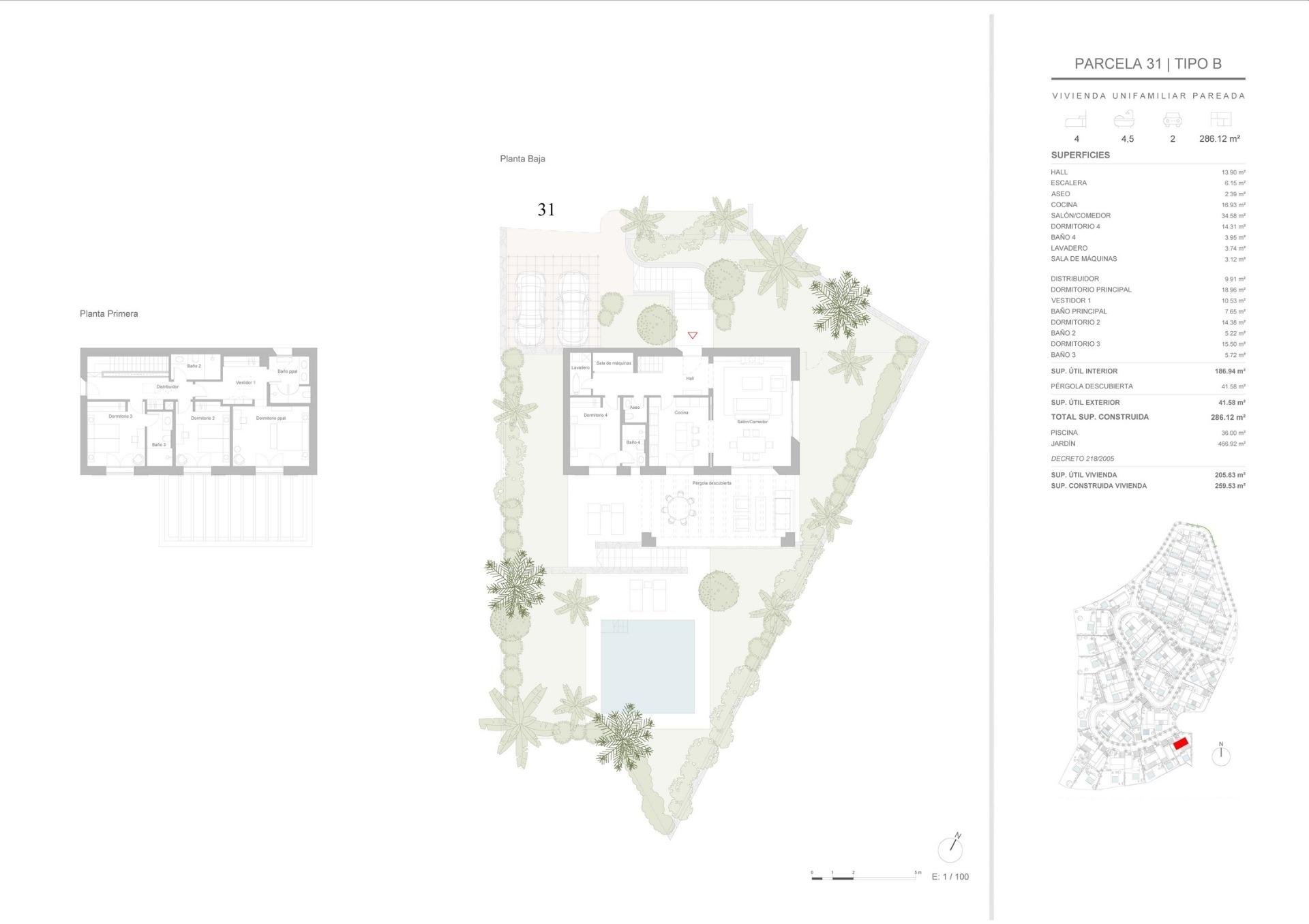 Villa in Sotogrande, Cadiz, Spain 4 bedrooms, 268 sq.m. No. 151608