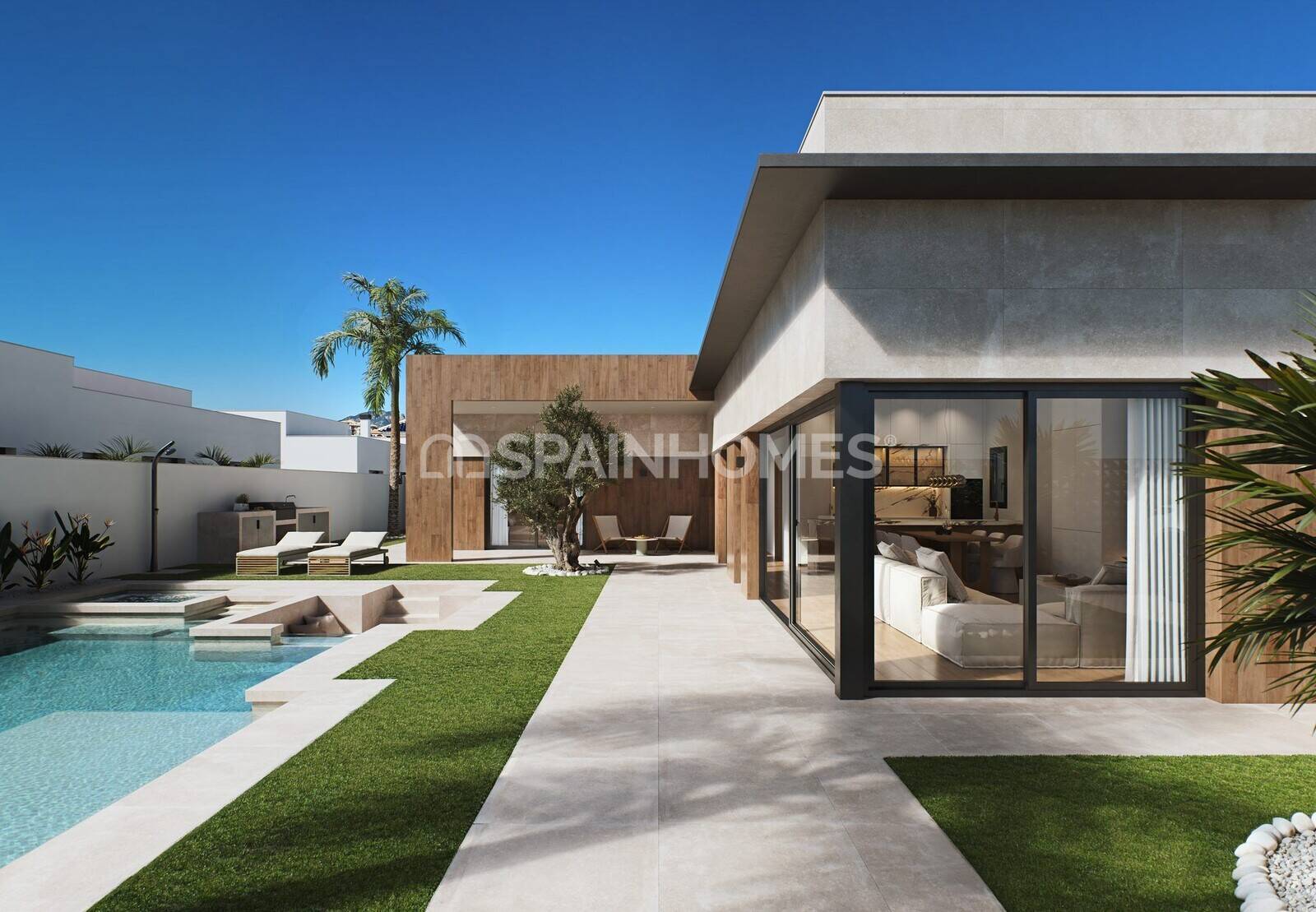 Villa a Murcia, Spagna 3 camere da letto, 145 mq. N° 167624