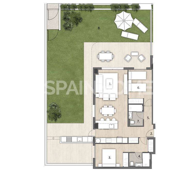 Apartment à Velez-Malaga, Malaga, Espagne 2 chambres, 76 m2 No. 167626