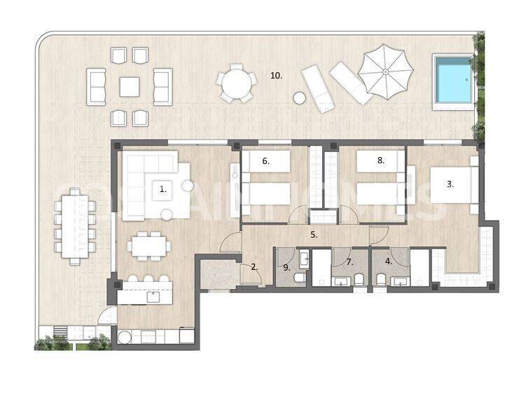 Apartment à Velez-Malaga, Malaga, Espagne 2 chambres, 76 m2 No. 167626