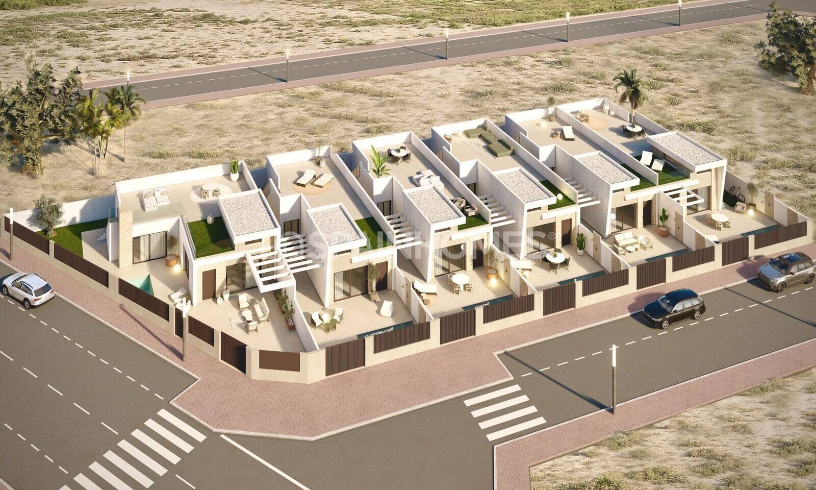 Villa in Los Alcazares, Murcia, Spain 3 bedrooms, 112 sq.m. No. 167623