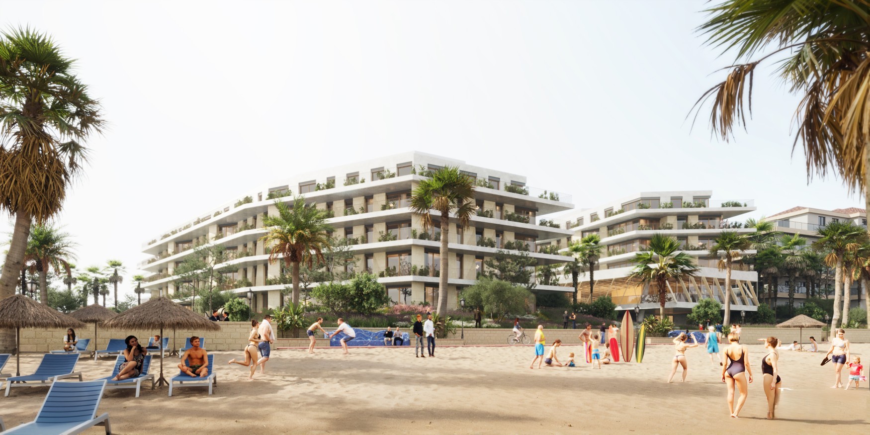 Apartment in Manilva, Malaga, Spain 3 bedrooms, 150 sq.m. No. 180122